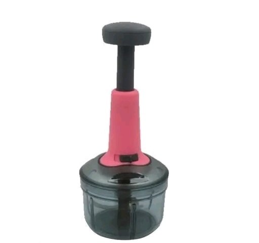 👉 650ml Manual Push Food Chopper | Quick Vegetable & Onion Cutter | 3 Stainless Steel Blades | Kitchen Time-Saver Tool