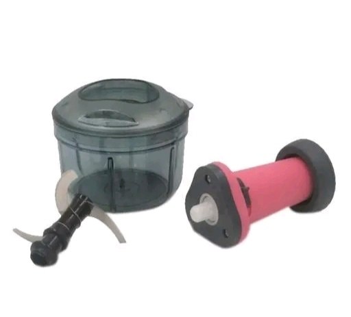 👉 650ml Manual Push Food Chopper | Quick Vegetable & Onion Cutter | 3 Stainless Steel Blades | Kitchen Time-Saver Tool