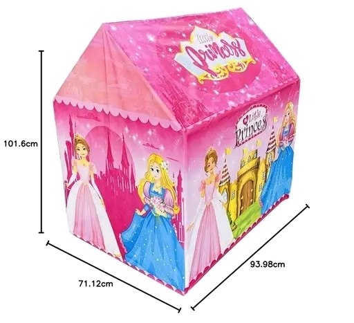 Dreamy Princess Castle Tent House for Kids - Portable Indoor & Outdoor Play Tent