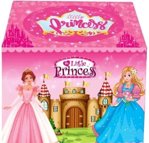 Dreamy Princess Castle Tent House for Kids - Portable Indoor & Outdoor Play Tent